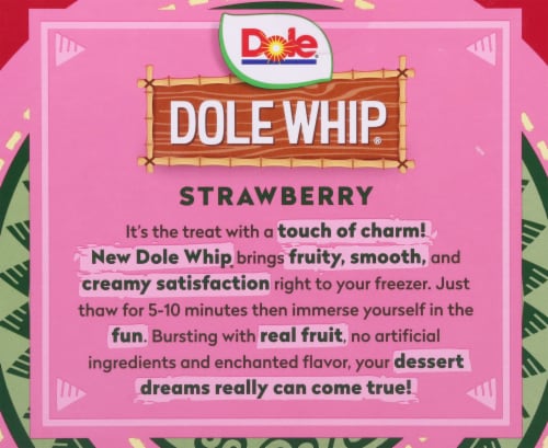 Dole® Strawberry Dole Whip® Cups Perspective: back