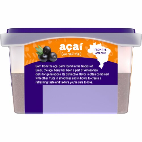 Dole® Acai Bowls Protein Blend Flavor Smoothie Perspective: back