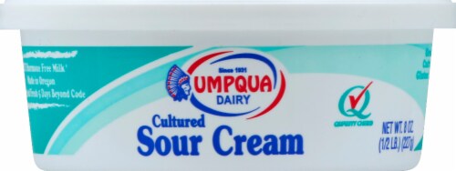 Umpqua Dairy Cultured Sour Cream Perspective: back