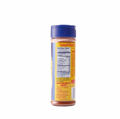 Mexene Original Chili Powder Seasoning Perspective: back