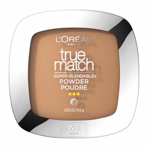 L'Oreal Paris True Match Sun Beige Super-Blendable Oil Free Makeup Powder Perspective: back