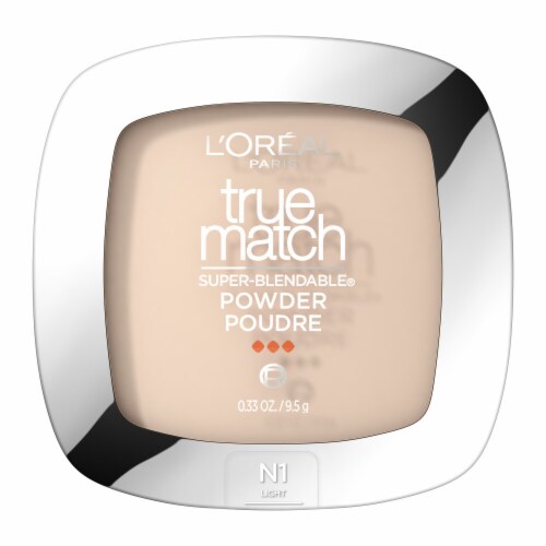 L'Oreal Paris True Match Soft Ivory Super-Blendable Oil Free Makeup Powder Perspective: back