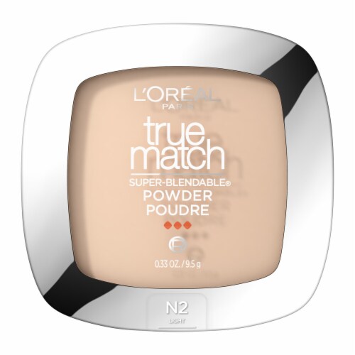 L'Oreal Paris True Match Classic Ivory Super-Blendable Oil Free Makeup Powder Perspective: back
