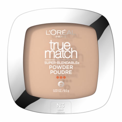 L'Oreal Paris True Match Natural Buff Super-Blendable Oil Free Makeup Powder Perspective: back
