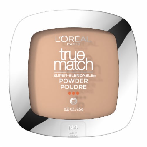 L'Oreal Paris True Match Buff Beige Super-Blendable Oil Free Makeup Powder Perspective: back