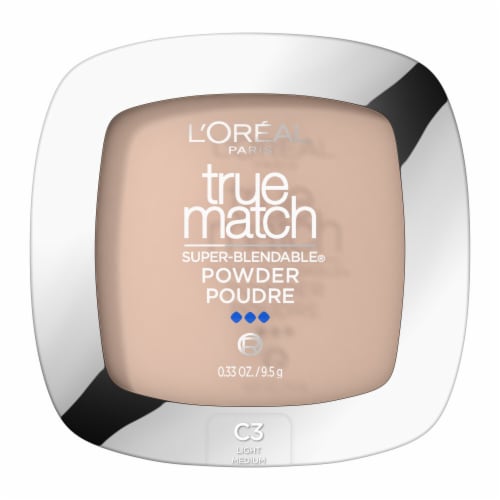 L'Oreal Paris True Match Pressed Powder Super Blendable Oil-Free C3 Perspective: back