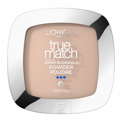 L'Oreal Paris True Match Pressed Powder Super Blendable Oil-Free C3 Perspective: back
