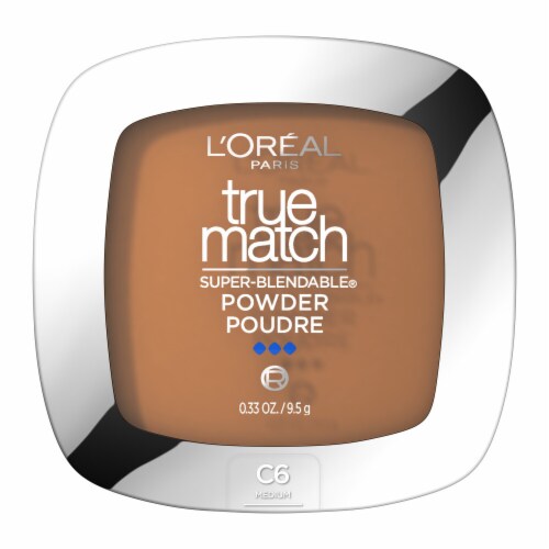L'Oreal Paris True Match Pressed Powder Super Blendable Oil-Free C6 Perspective: back