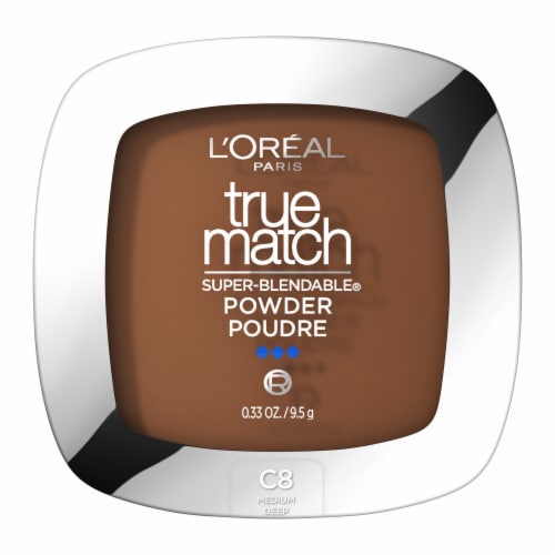 L'Oreal Paris True Match Pressed Powder Super Blendable Oil-Free C8 Perspective: back
