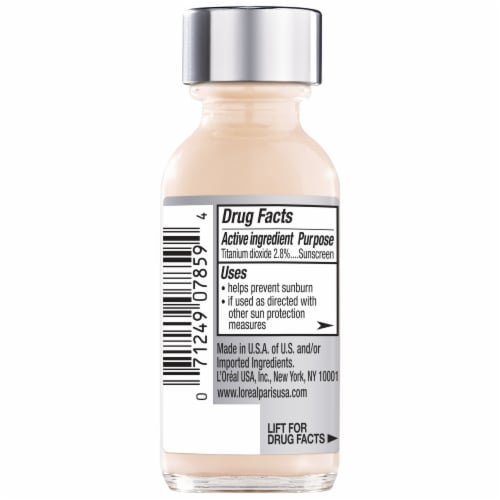 L'Oreal Paris True Match Super Blendable Cool Natural Ivory 2 Liquid Foundation Perspective: back