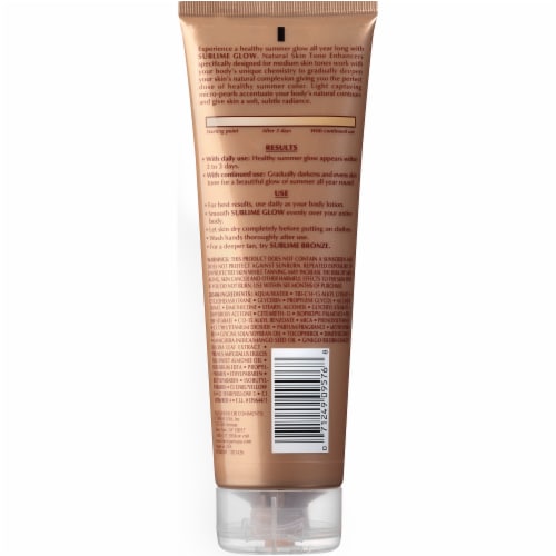 L'Oreal® Paris Sublime Glow Medium Skin Tones Daily Moisturizer + Skin Tone Enhancer Perspective: back