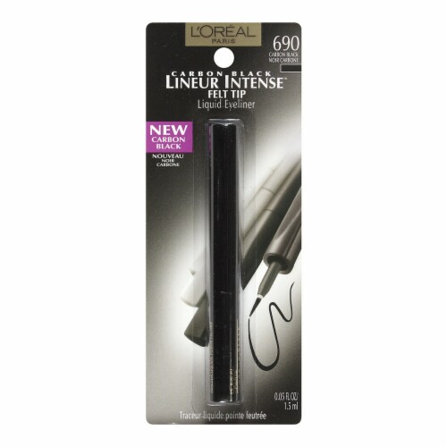 L'Oreal Paris Lineur Intense Felt Tip Liquid Eyeliner 690 Carbon Black Perspective: back