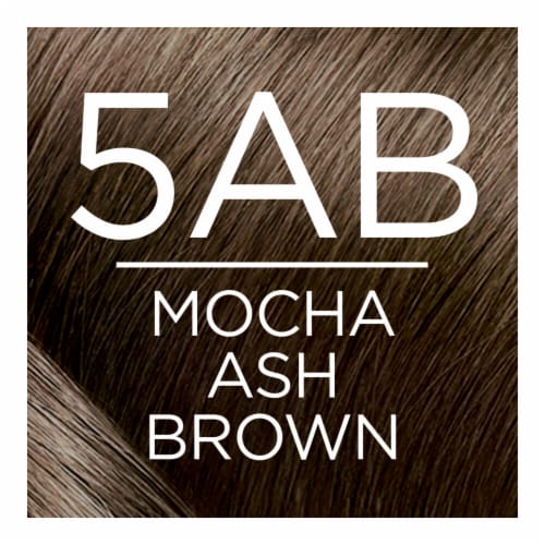L'Oreal Paris Excellence Permanent Hair Color with Triple Care Protection 5AB Mocha Ash Brown Perspective: back
