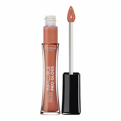 L'Oreal Paris Infallible 8 HR Pro Lip Gloss 815 Barely Nude Perspective: back