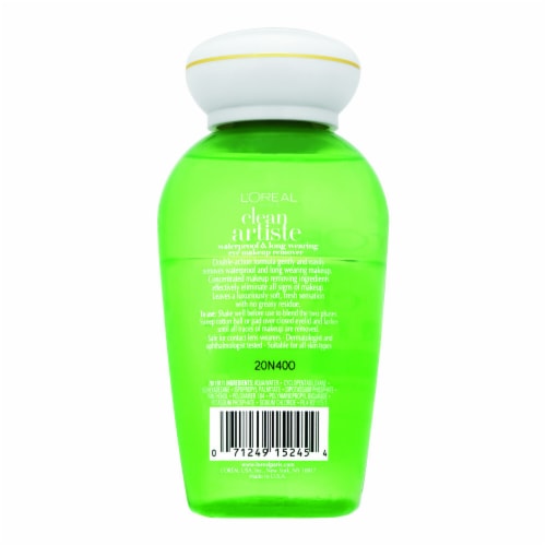 L'Oreal Paris Clean Artiste Eye Makeup Remover Perspective: back