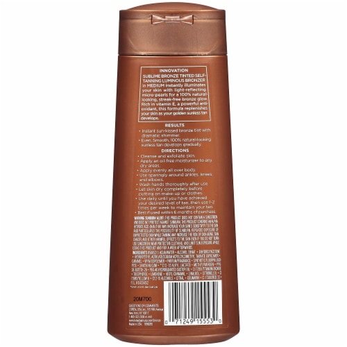 L'Oreal Paris Sublime Bronze Self-Tanning Lotion Perspective: back