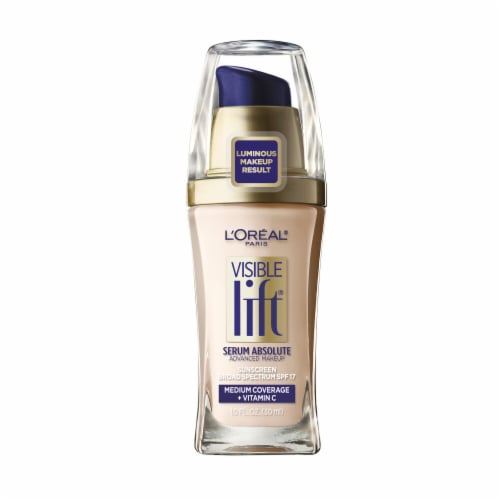 L'Oreal Paris Visible Lift Serum Foundation 143 Soft Ivory Perspective: back