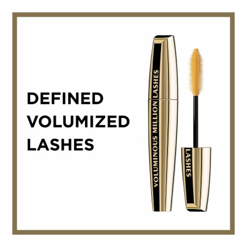 L'Oreal Paris Voluminous Million Lashes Mascara 655 Black Brown Perspective: back