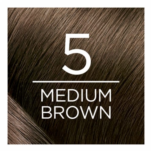 L'Oreal Paris Excellence Creme 5 Medium Brown Permanent Triple Care Hair Color Perspective: back