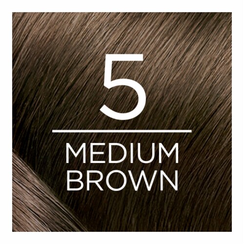 L'Oreal Paris Excellence Creme 5 Medium Brown Permanent Triple Care Hair Color Perspective: back
