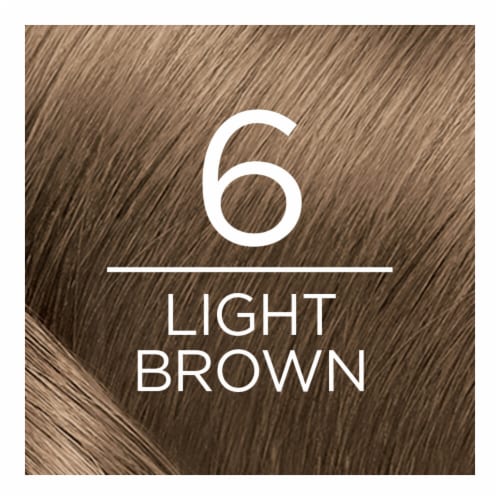 L'Oreal Paris Excellence Creme 6 Light Brown Permanent Triple Care Hair Color Perspective: back