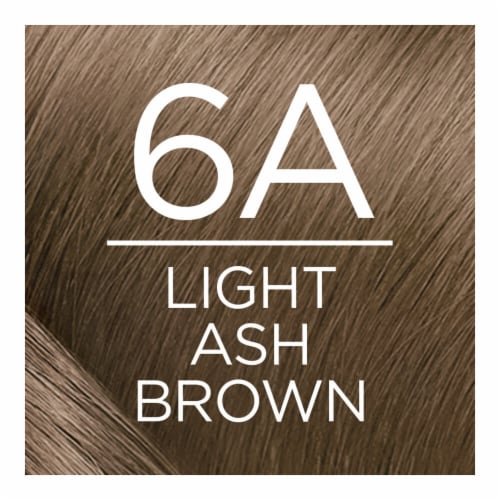 L'Oreal Paris Excellence Permanent Hair Color with Triple Care Protection 6A Light Ash Brown Perspective: back