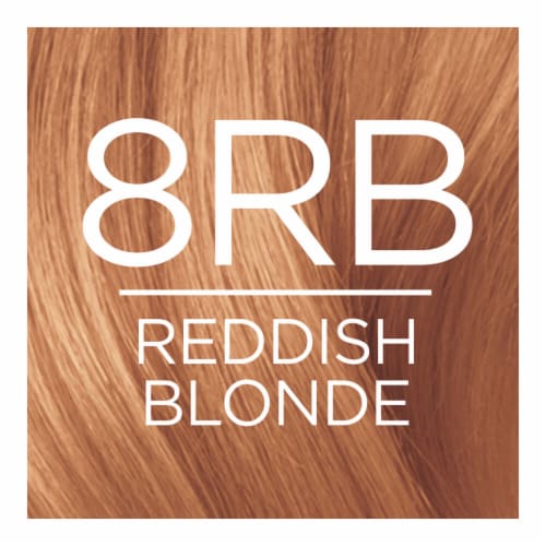 L'Oreal Paris Excellence Permanent Hair Color with Triple Care Protection 8RB Reddish Blonde Perspective: back
