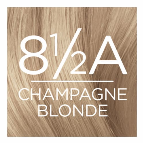 L'Oreal Paris Excellence Creme 8.5A Champagne Blonde Permanent Triple Care Hair Color Perspective: back