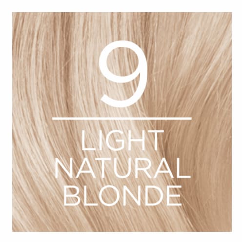 L'Oreal Paris Excellence Permanent Hair Color with Triple Care Protection 9 Light Natural Blonde Perspective: back
