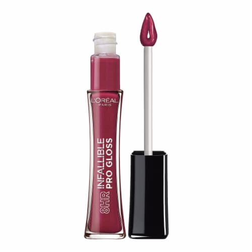 L'Oreal Paris Infallible 8 HR Pro Lip Gloss 240 Glistening Berry Perspective: back
