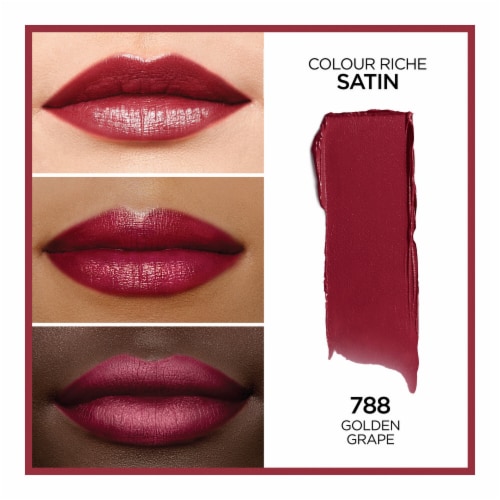 L'Oreal Paris Colour Riche® 788 Golden Grape Lipstick Perspective: back