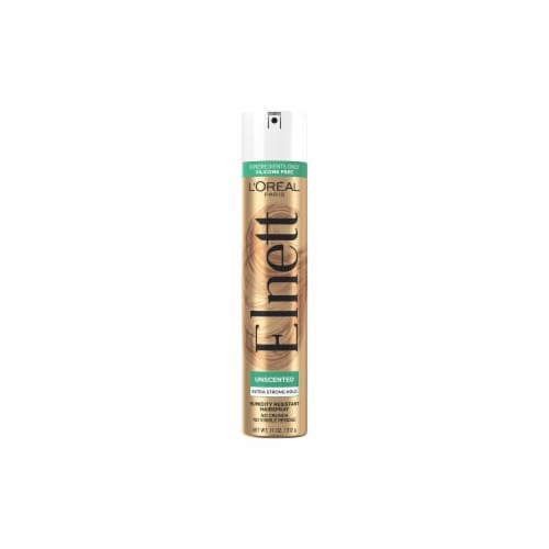 L'Oreal Paris Elnett Satin Extra Strong Hold Unscented Hair Spray Perspective: back