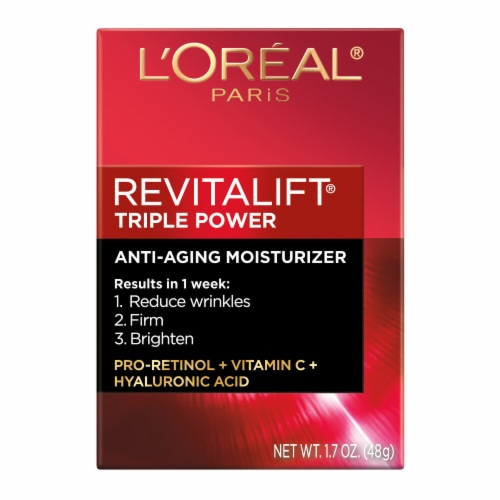 L'Oreal Paris Revitalift Triple Power Face Moisturizer Perspective: back