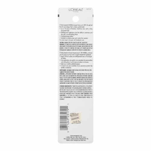 L'Oreal Paris Infallible Blackest Black Lacquer Eyeliner Perspective: back