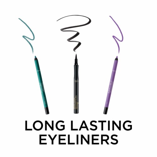 L'Oreal Paris Infallible Super Slim Liquid Eyeliner 400 Black Perspective: back