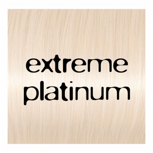 L'Oreal Paris Feria Extreme Platinum Absolute Platinum Lightening System Perspective: back