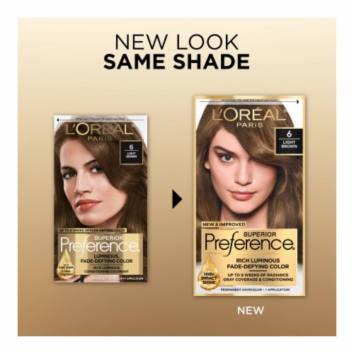 L'Oreal Paris Superior Preference 8S Soft Silver Blonde Permanent Hair Color Perspective: back