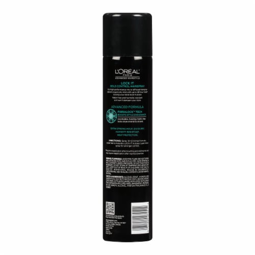 L'Oreal Paris Advanced Hairstyle LOCK IT Bold Control Hairspray Perspective: back