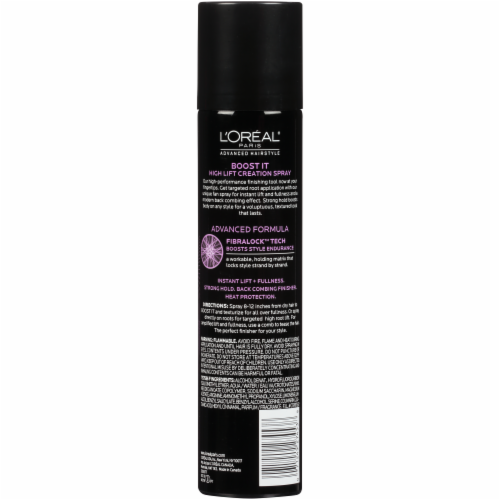 L'Oreal Paris Advanced Hairstyle BOOST IT High Lift Creation Spray,  oz  - Jay C Food Stores