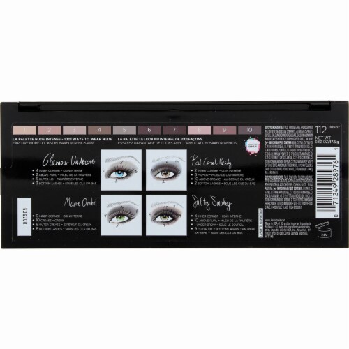 L'Oreal Paris Colour Riche Nude Intense La Palette Eye Shadow Perspective: back