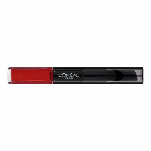 L'Oreal Infallible Pro Last 2 Step Lipstick 213 Continual Crimson Perspective: back