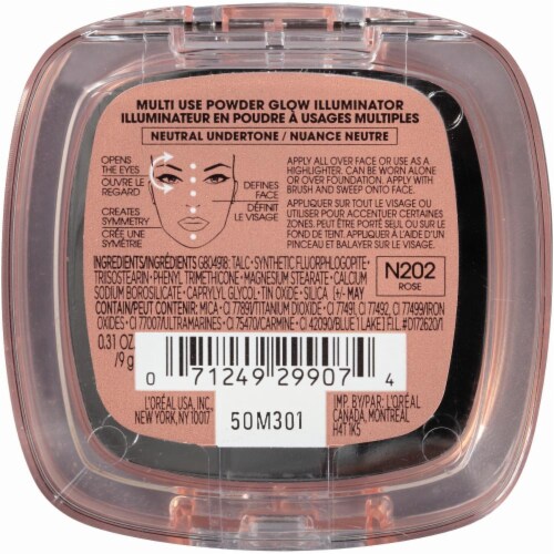 L'Oreal Paris True Match Lumi Powder Illuminator - Rose Perspective: back