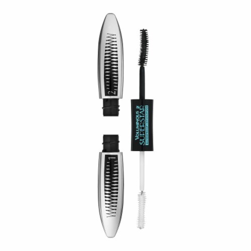 L'Oreal Paris Voluminous Superstar Mascara Waterproof 624 Blackest Black Perspective: back
