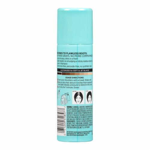 L'Oreal Paris Magic Root Cover Up Temporary Concealer Spray Black Perspective: back