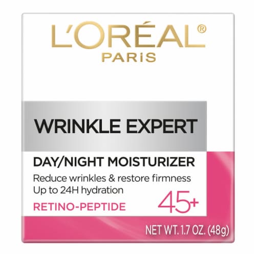 L'Oreal Paris Wrinkle Expert 45+ Face Moisturizer Anti-Aging Perspective: back