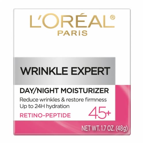 L'Oreal Paris Wrinkle Expert 45+ Face Moisturizer Anti-Aging Perspective: back