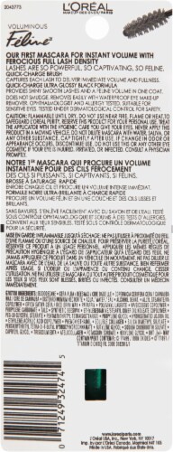 L'Oreal Paris Voluminous Feline 632 Waterproof Black Mascara Perspective: back