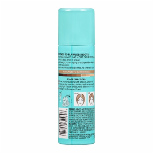 L'Oreal Paris Magic Root Cover Up Dark Blonde Temporary Concealer Spray Perspective: back