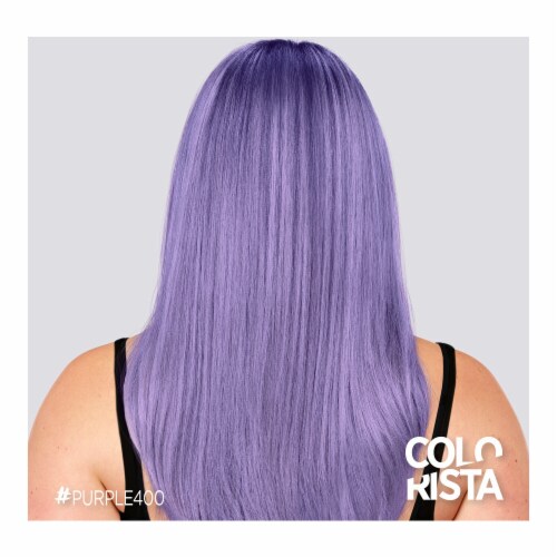 L'Oreal Paris Colorista Semi Permanent Hair Color Purple Perspective: back