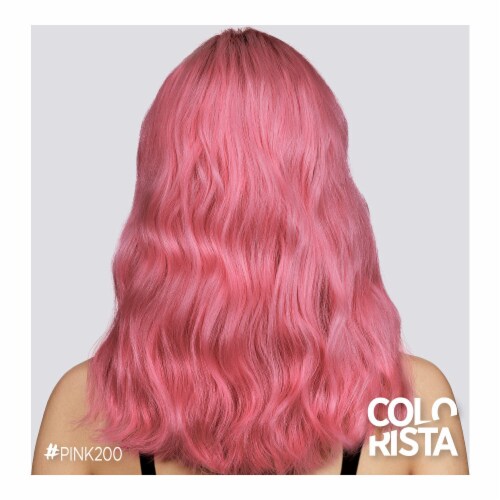 L'Oreal Paris Colorista Semi Permanent Hair Color Pink Perspective: back